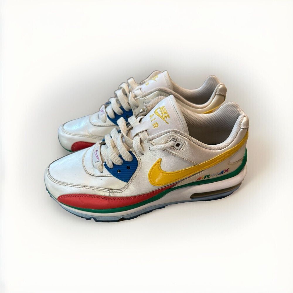Nike Kids Sneakers - White, Yellow, Blue, Red
